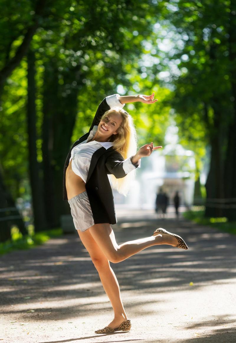 В солнечный день.
